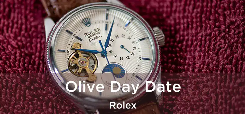  Olive Day Date Rolex